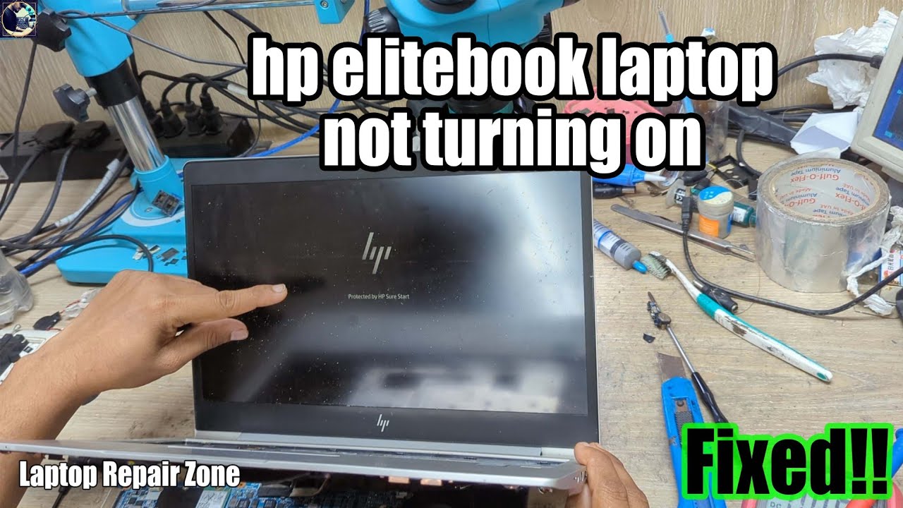 How to Fix HP EliteBook That Won’t Turn On (Easy Steps) - YouTube
