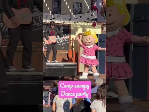 Camp Snoopy Dance Party Knotts Peanuts Peanutscelebration Knottsberryfarm Sallybrown