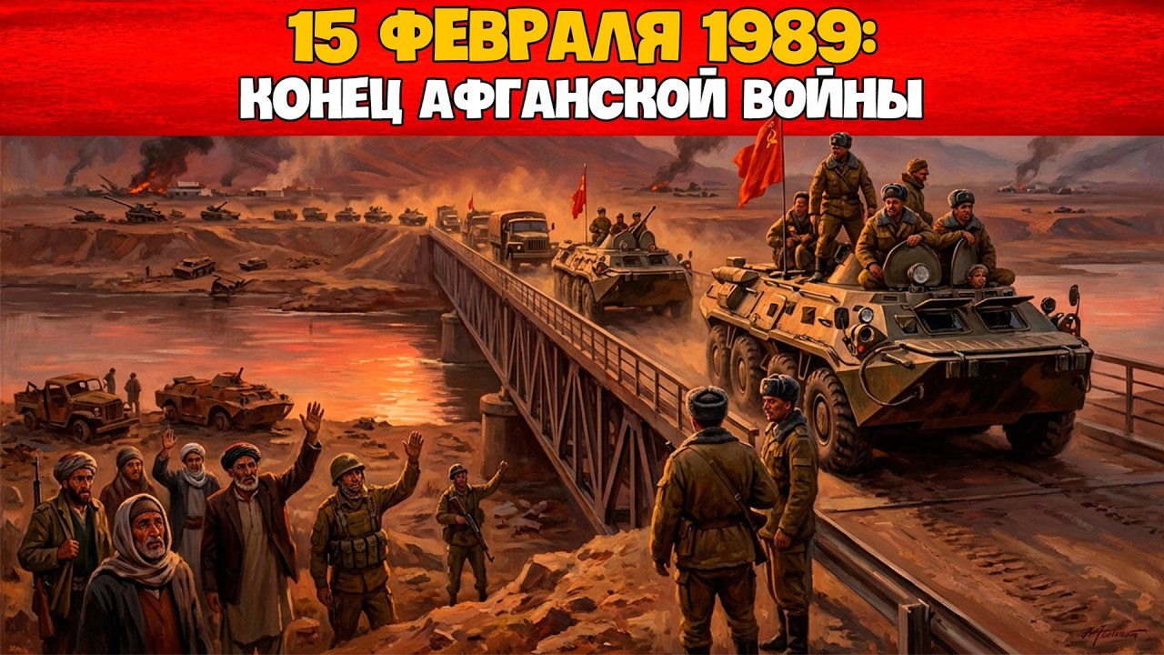 15 ФЕВРАЛЯ 1989: ПОСЛЕДНИЙ СОВЕТСКИЙ СОЛДАТ ПОКИДАЕТ АФГАНИСТАН — ЧТО ОСТАЛОСЬ ЗА МОСТОМ