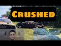 Police Car Takes Slug During Wild Pursuit