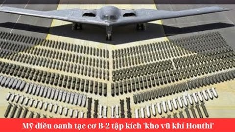 Mỹ điều oanh tạc cơ B 2 tập kích 
