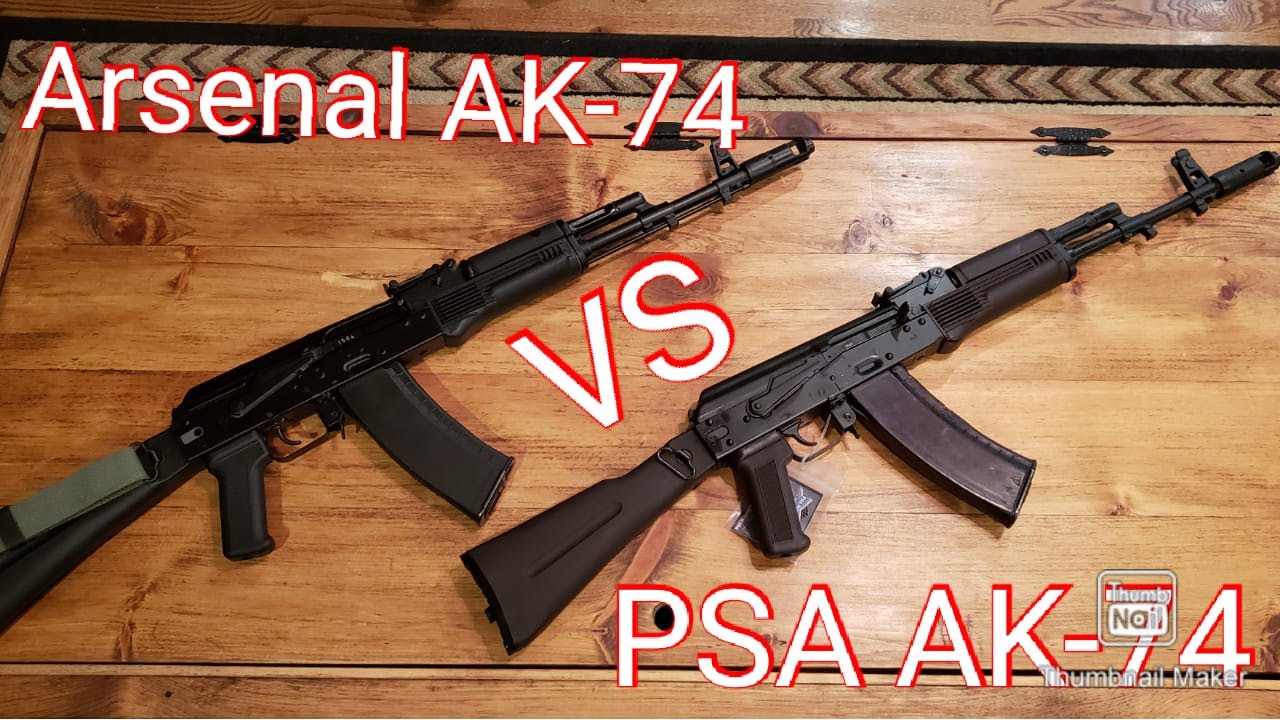 New PSA AK-74 vs Arsenal AK74 (slr104fr) Palmetto State Armory review