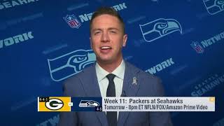 Tom Pelissero Seattle Seahawks Qb Brett Hundley Is An Expert Scout On Green Bay Nov 14, 2018