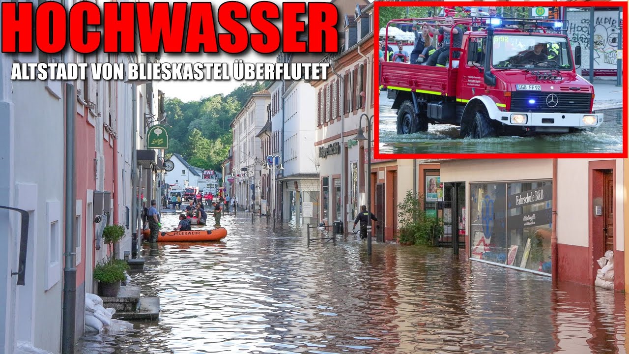 Mosel Hochwasser Bernkastel 19.05.2024