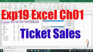 Exp19_Excel_Ch01_Cap_Ticket_Sales | Exp19 Excel Ch01 Cap Ticket Sales |  @PearsonSolution