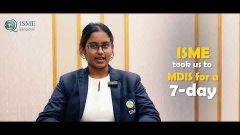 How ISME Took Us Global ✈️ | K. Nehal Chinnappa