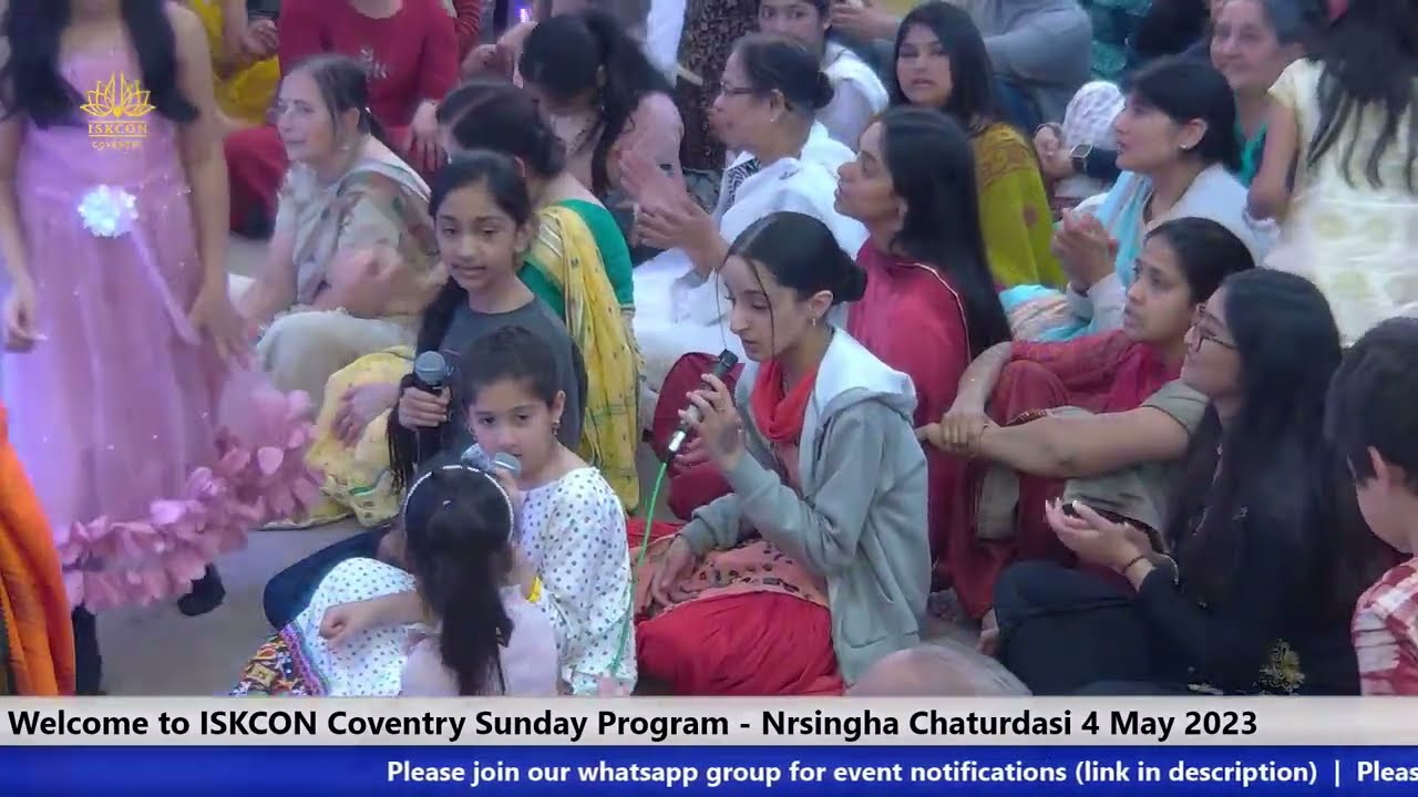 ISKCON Coventry Sunday Program YouTube ISKCON Coventry Sunday Program YouTube