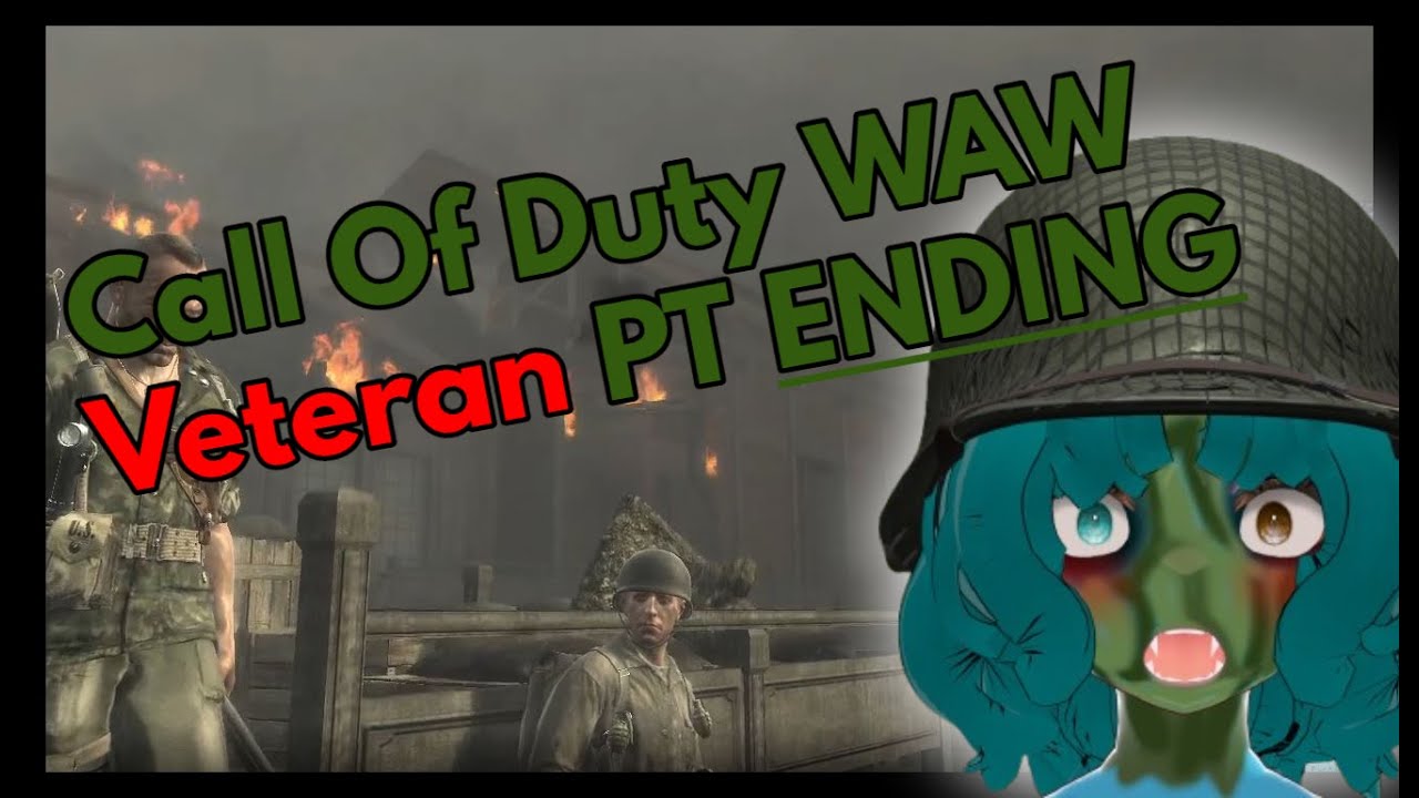 TAKING BERLIN AND JAPAN 1 DEATH AT A TIME | Call of Duty WAW Veteran ENDING | Sable_PMA