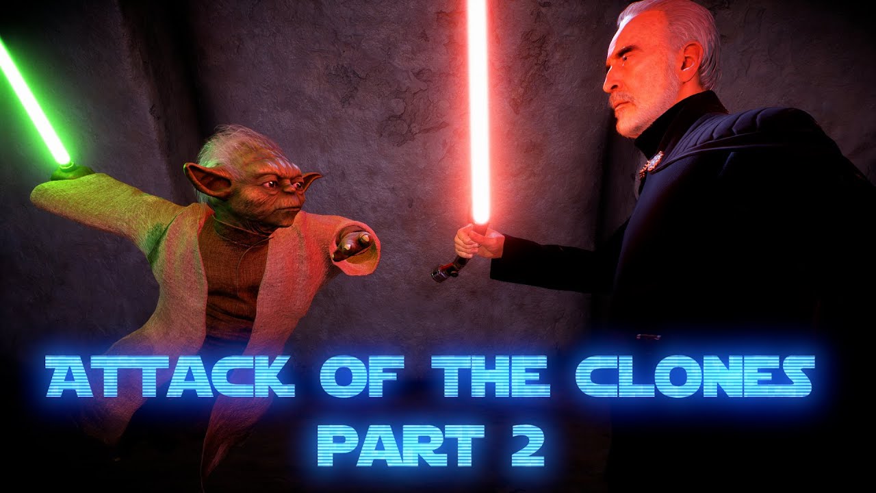 STAR WARS Battlefront II - Attack of the Clones - The movie - Part 2