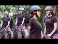 Kajal Aggarwal Horse Riding