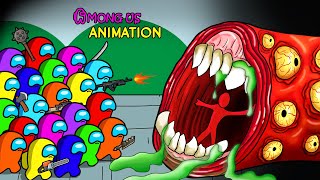 어몽어스 VS 기차몬스터 | Top Among Us vs. ALL BOSSES TRAIN EATER Full Episodes | Among Us Animation