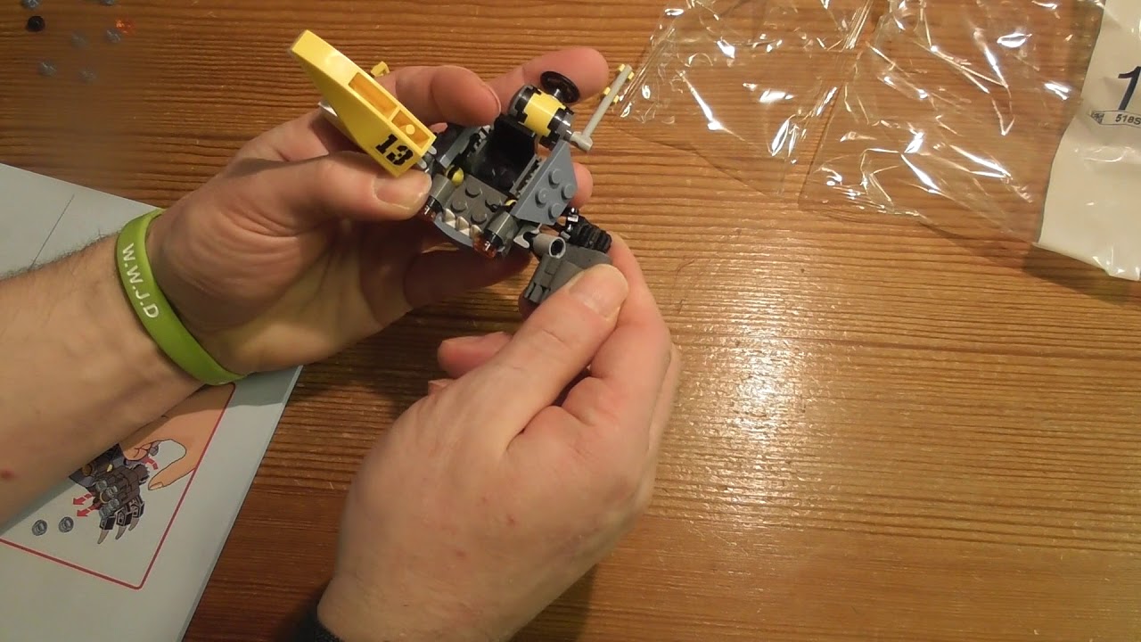 Building Lego Ninjago Lightning Jet SET 70614 PART 1