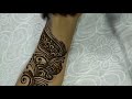 Easy front hand mehndi design for beginners mehndi by khushi