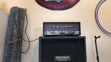 Mesa Boogie Tripe Rectifier orange vs red, modern sound. ESP Hanneman. V30.