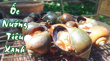 CÔ BA MIỀN TÂY ✅ ỐC BƯƠU NƯỚNG TIÊU XANH