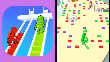 Bridge Race All Levels gameplay walkthrough Android iOS Free Update Mobile games RDKLAH