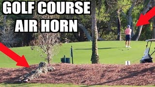 GHILLIE SUIT GOLF COURSE AIR HORN!! BEST MOMENTS!! **Prank Compilation** | JOOGSQUAD PPJT