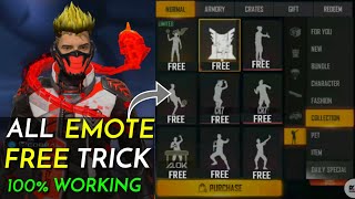 How To Get Free Emotes In Free Fire Free Emote Best Trick screenshot 5