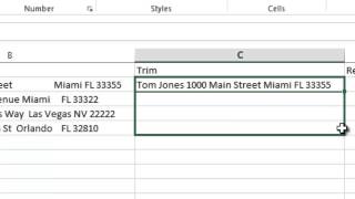 Excel 2013 Tutorial 11: Adv Functions (Trim, substitute, replace) Wealth