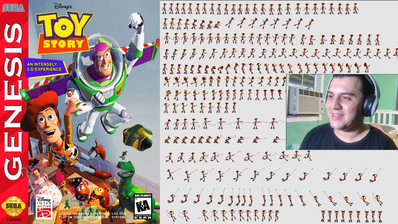 JuanderingJ Plays Toy Story For The SEGA GENESIS (Full Game