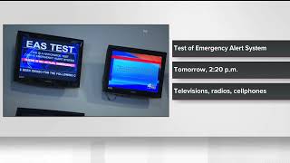 Emergency Alert System test Wednesday | What to know