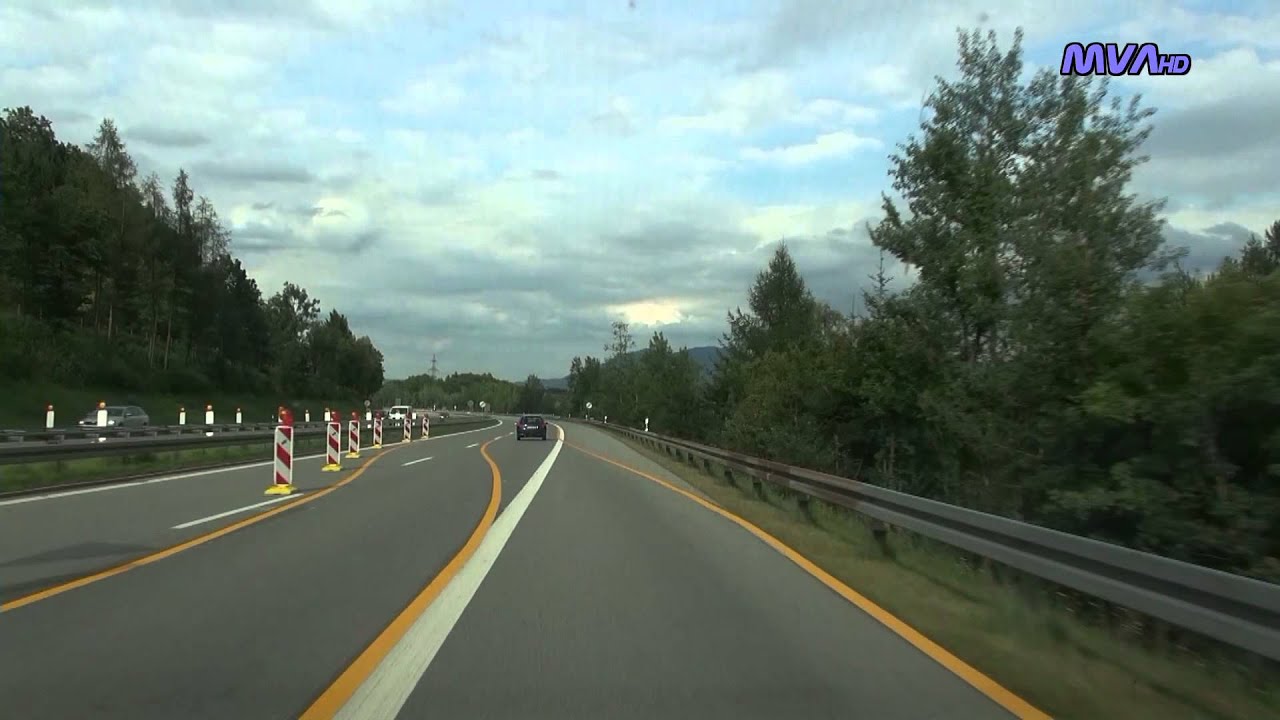 Fahrt von Garmisch-Partenkirchen auf die A95 bis AS Starnberg