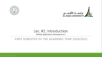 Session 1 - Introduction