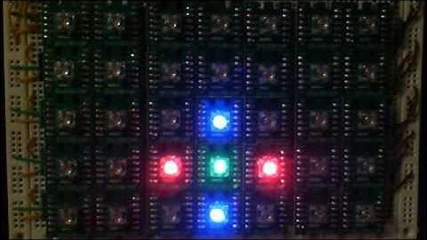 mbed ShiftBrite Game of Life