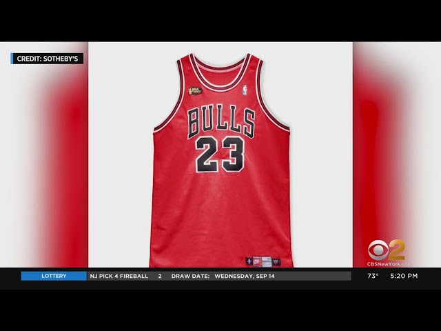 Jordan's 'Last Dance' jersey sells for record $10.1 million