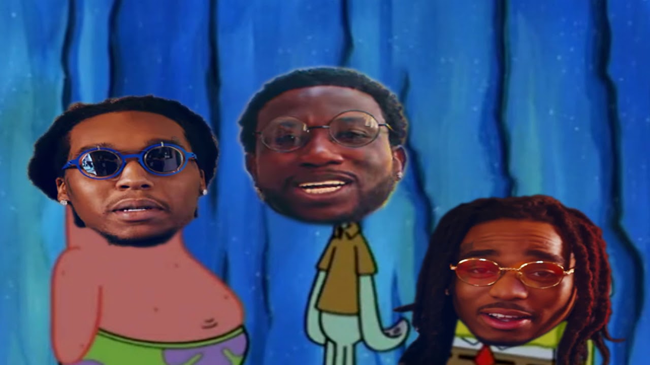 Spongebob Squarepants X Gucci Mane - I Get The Bag (ft. Migos) - YouTube