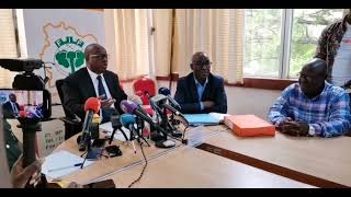Conférence de presse de la FIF : Yacine Idriss DIALLO annonce le nom du selectionneur des éléphants