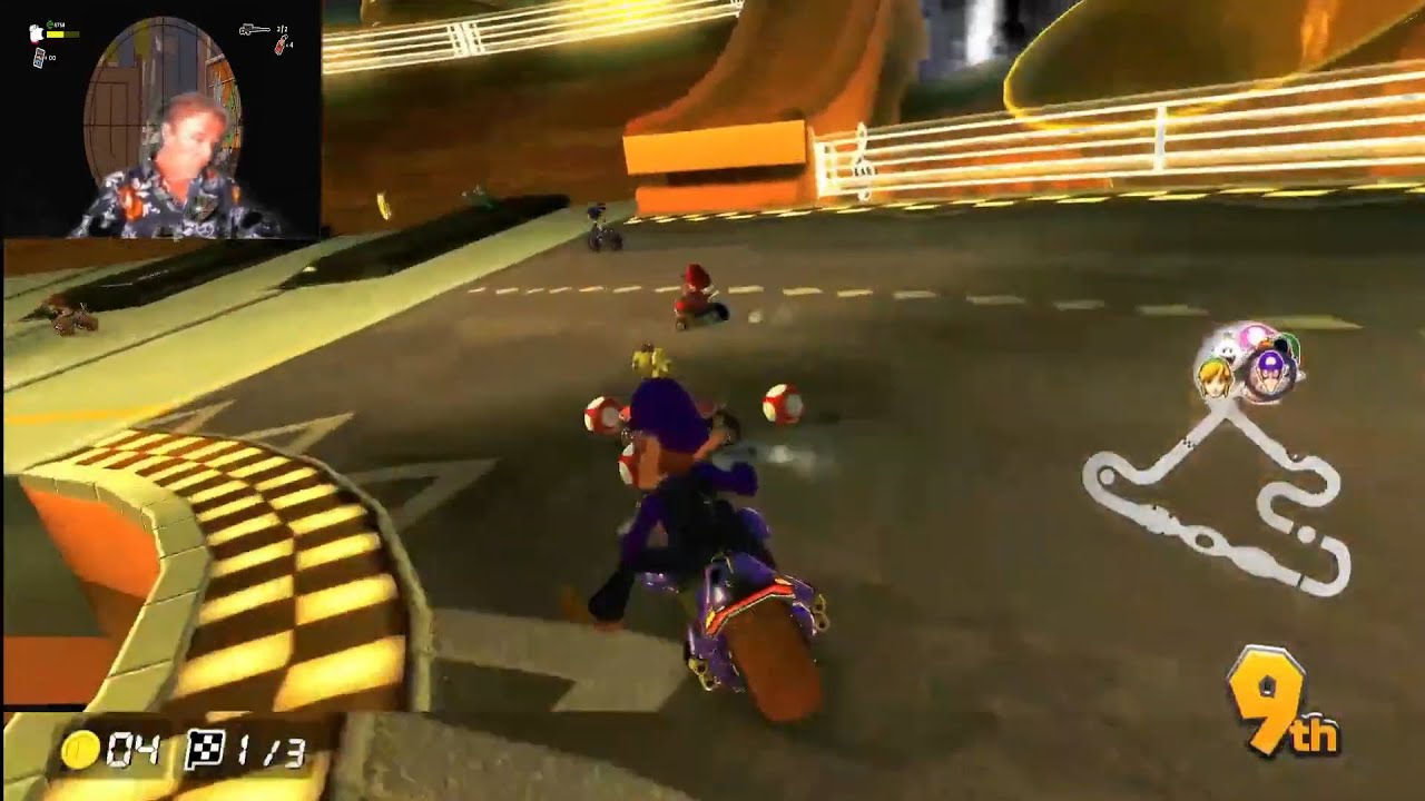 Mario Kart ~ Melody Motorway ~ Waluigi ~ Leaf Cup ~ 3DS