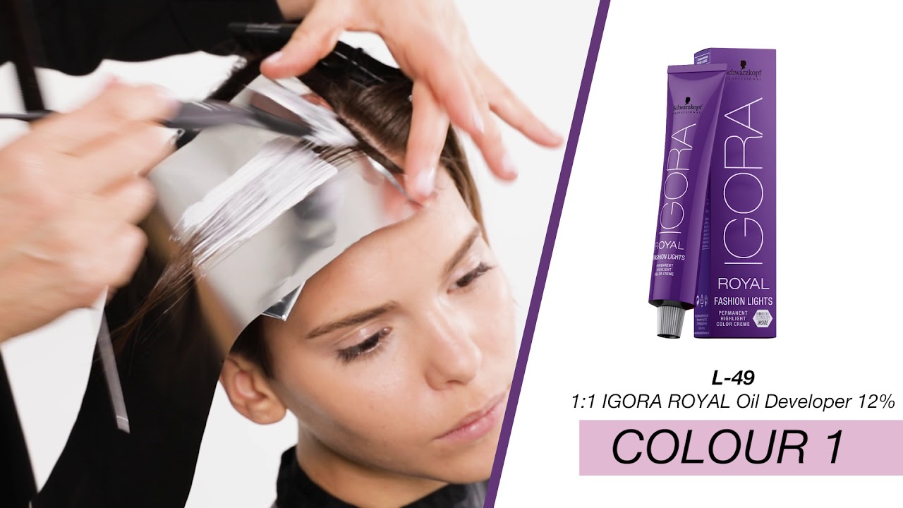 Fashion Lights Colour Transformation by Schwarzkopf Professional