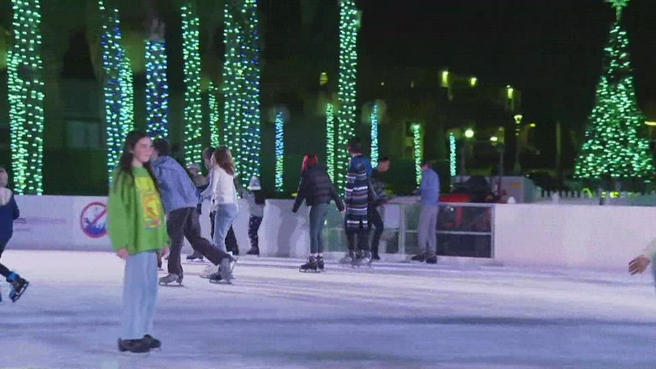 Light the Way Come Skate with 8 at Rady Children's ice rink at