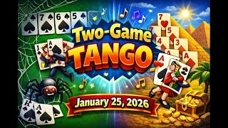 Game 5 Spider Solitaire - Two Game Tango - January 25, 2026 - Microsoft Solitaire