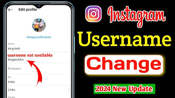 How to fix username not available on Instagram | Instagram username kaise change kare 2024