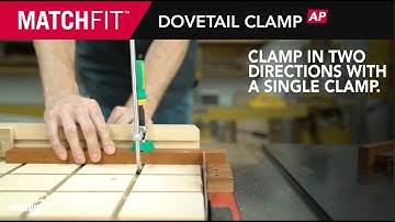 MATCHFIT Dovetail Clamp AP by Microjig!