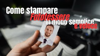 🚀Come creare e stampare fototessere per passaporto, CIE e Patente | Guida 🔥 screenshot 2