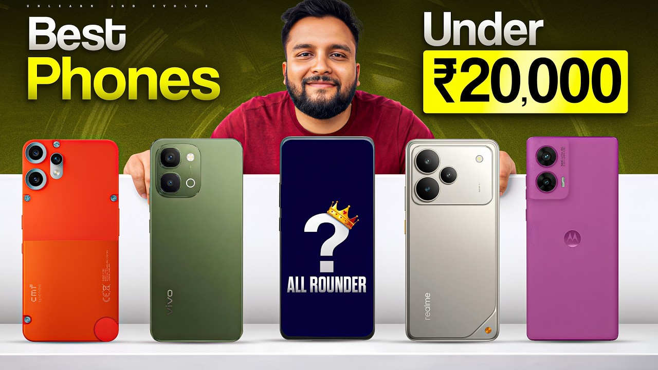 Best Phones Under 20000 April 2026 | Top 5 Phones Under 20000 - YouTube