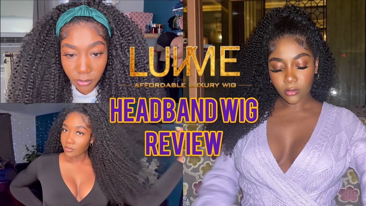 Indepth LUVME Hair Review + How to get your headband wig to look