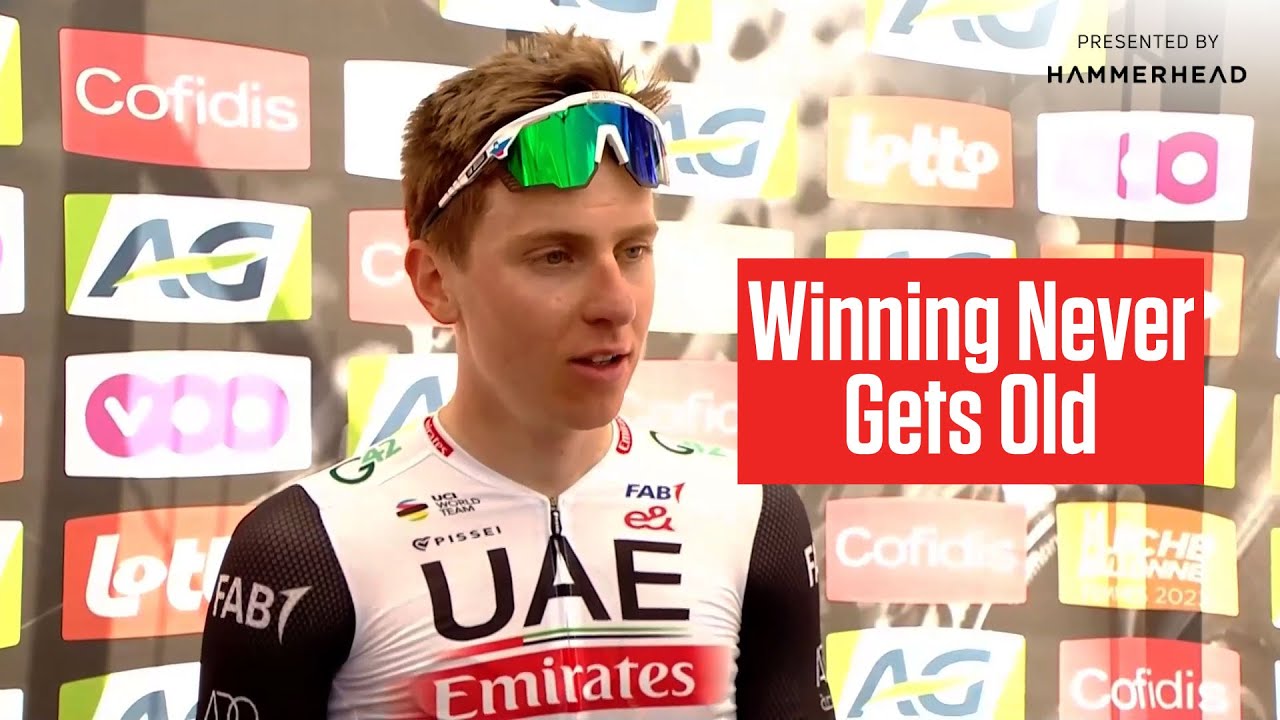 Tadej Pogacar Never Gets Bored Winning - 2023 Flèche Wallonne