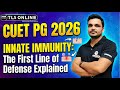 CUET PG 2026 | Innate Immunity: The First Line of Defense Explained