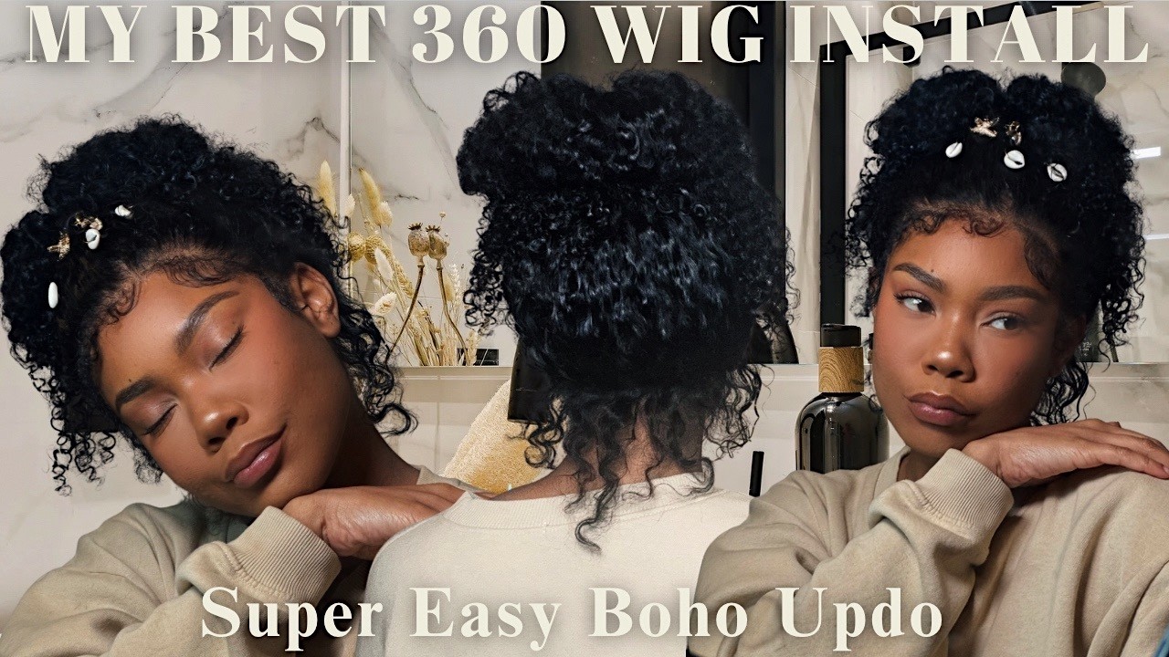 【専用】MARRYME LACE SETUP Step-by-Step 360 Lace Wig Install & Updo ft Ashimary Hair - YouTube