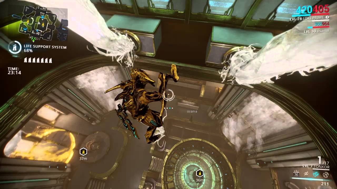 Warframe hiding spot/glitch