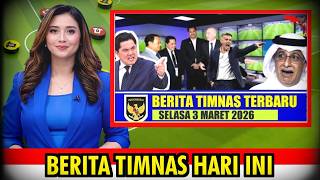 🔥TERBARU‼️ Berita Timnas Indonesia Hari Ini 3 MARET 2026 | Update Resmi PSSI, AFC STRESS PIALA DUNIA