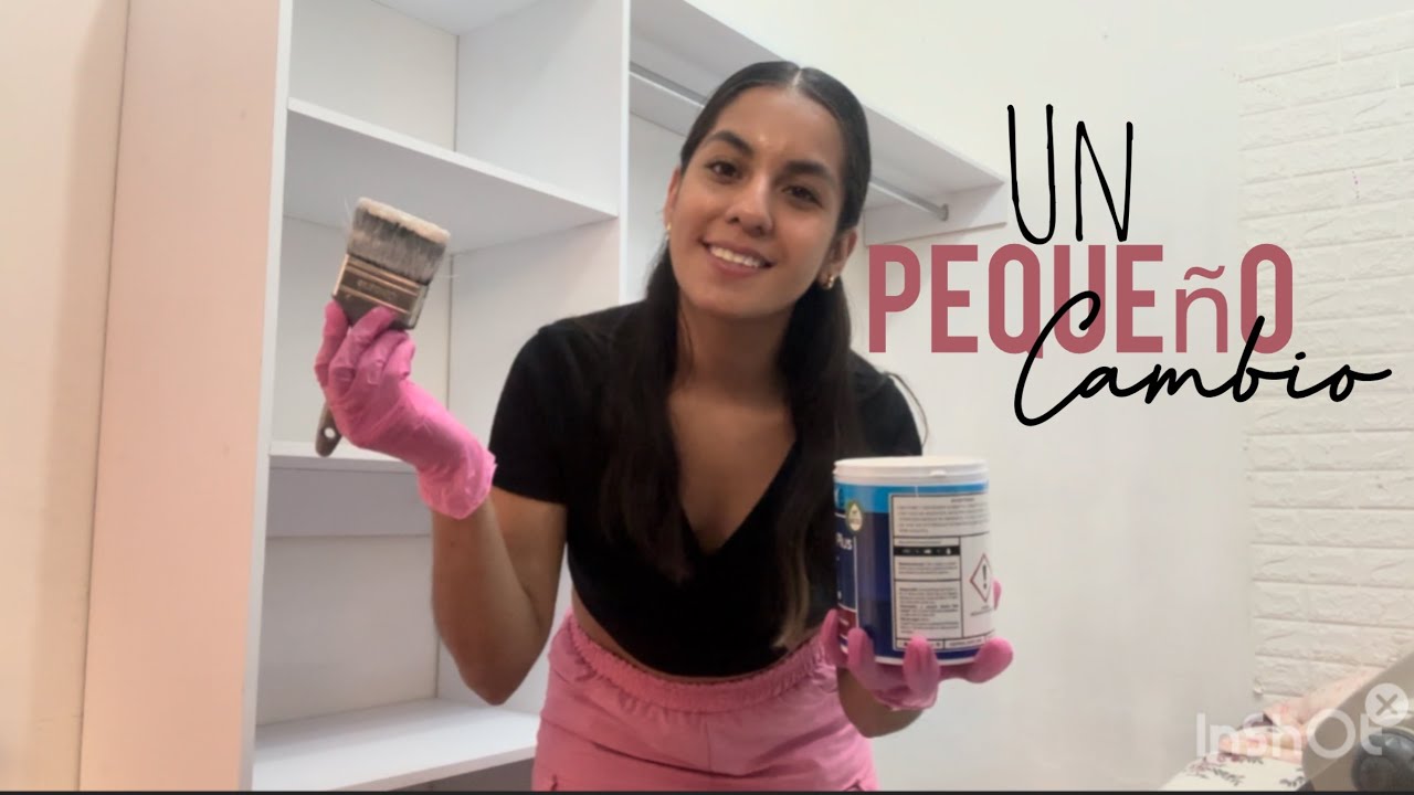 Un pequeño cambio en mi habitación | closet y luz nueva 