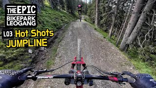 Die größte JUMPLINE die ich bisher gefahren bin | HOT SHOTS - Bikepark Leogang 2023