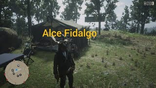 Red dead redemption 2 online localização e como pegar o Alce Fidalgo lendário