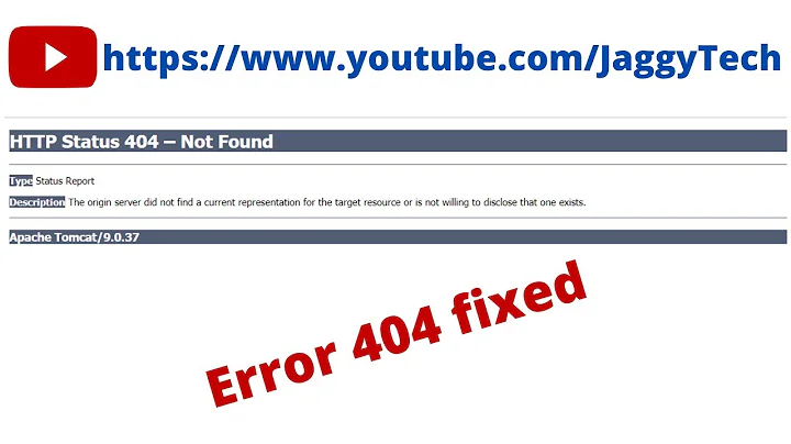 HTTP Status 404 - Not Found
