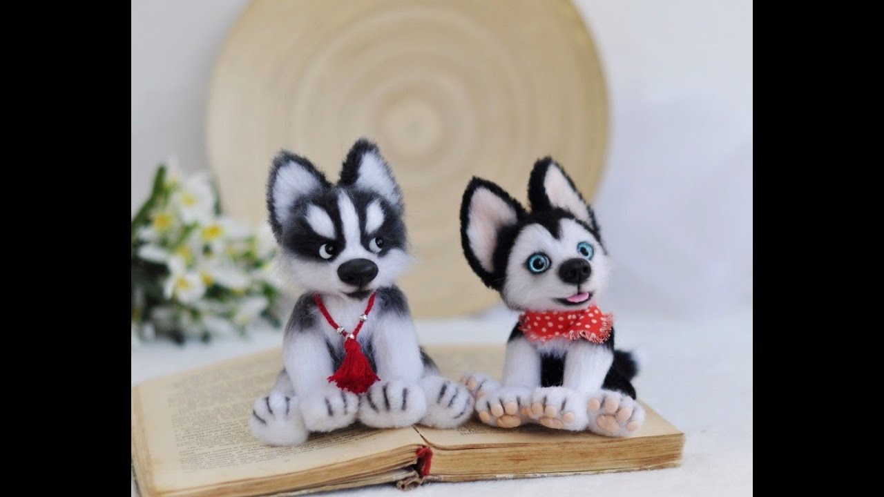 Хаски крючком схема и описание